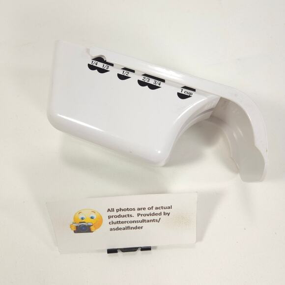 Pampered Chef Bundle Easy Grip Jar Lid Opener 1 Cup Adjustable Measuring Cup - Picture 5 of 5